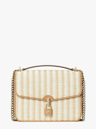 کیف دوشی سایز بزرگ طرح حصیری Kate Spade